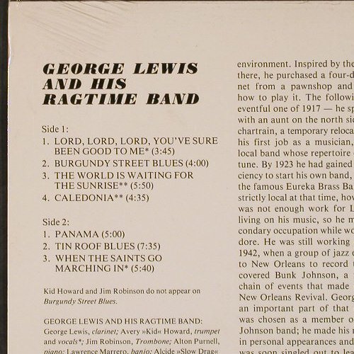 Lewis,George: In Concert, Ri, FS-New, Storyville(SLP 4022), US, 1960 - LP - E5676 - 9,00 Euro