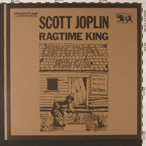 Joplin,Scott: Rag Time King, Vol.14, Archive of Jazz(101.661), I, 1971 - LP - E7573 - 5,00 Euro