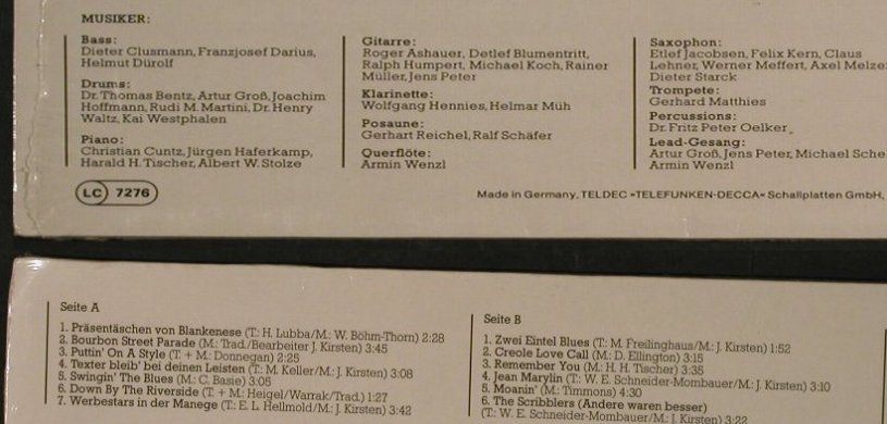 Scribblers: Werber's Big Band(e), FS-New, Teldec/Neue Revue(6.25287 AP), D, 1992 - LP - F4860 - 5,00 Euro