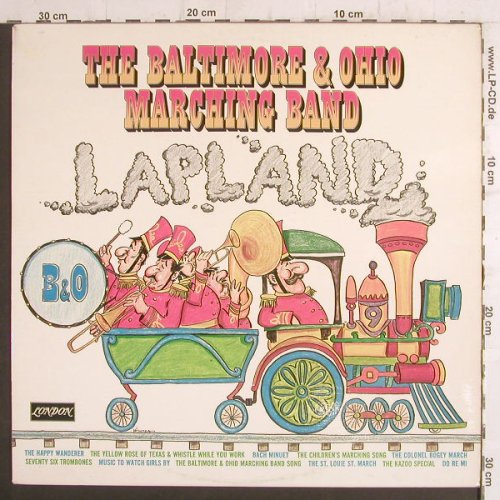 Baltimore & Ohio Marching Band: Lapland, London(SHA-U 106), D,  - LP - F6598 - 6,00 Euro
