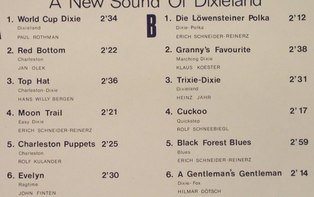 Black Forest Stompers: A New Sound of Dixieland, Delfina(D 10 103), D,  - LP - H3073 - 5,50 Euro