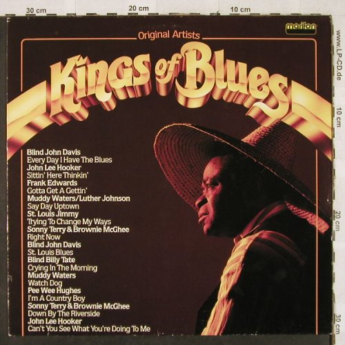 V.A.Kings Of Blues: Blind John Davis...John Lee Hooker, Marifon(296 094-241), D, 1982 - LP - H3115 - 5,50 Euro