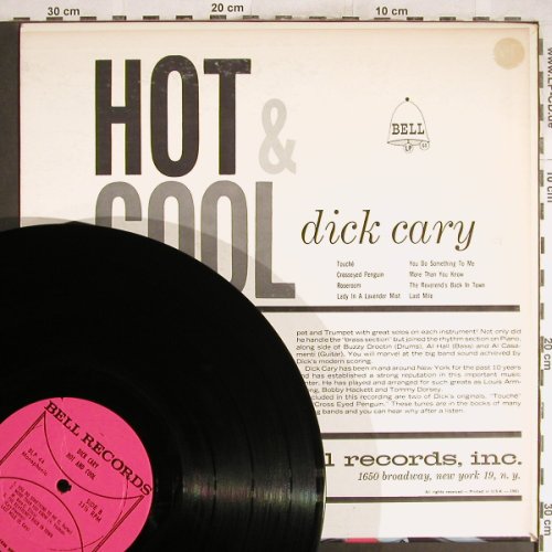 Cary,Dick: Hot and Cool, Bell(BLP 44), US, 1961 - LP - H6870 - 9,00 Euro