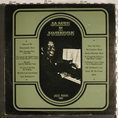 Johnson,James P.: Same, m-/Vg+, Jazz Piano(JP 5004), , 1971 - LP - H7710 - 5,00 Euro