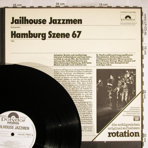 Jailhouse Jazzmen: Hamburger Szene 67,wh.Muster, Polydor Rotation(2428 306), D, 1967 - LP - H7719 - 12,50 Euro