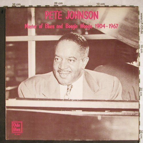 Johnson,Pete: Master of Blues&Boogie Woogie, Oldie Blues(1904-1967)(OL 2801), NL,vg+/m-,  - LP - H8576 - 6,00 Euro