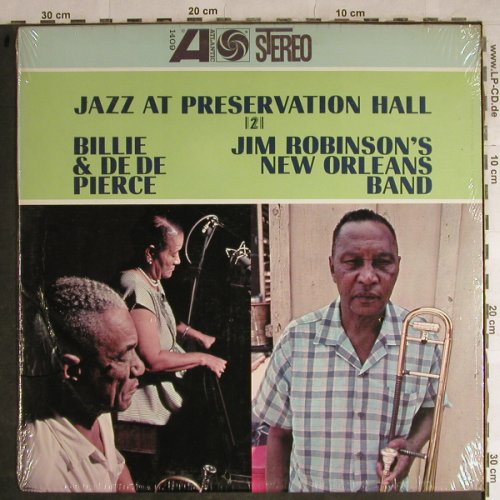 Billie&de de Pierce/Jim Robinsons..: Jazz At Preservation Hall 2, Atlantic(SD 1409), US, FS-New,  - LP - H8859 - 12,50 Euro