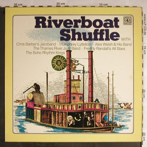 V.A.Riverboat Shuffle: Thames River JB..Humphrey Lyttelton, Black Lion(26 308-7), D,Foc,20Tr, 1975 - 2LP - H8898 - 7,50 Euro