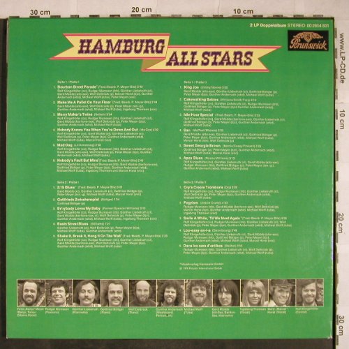 Hamburg All Stars: Same, Foc , Gottfried Böttger, Brunswick(00 2654 801), D, 1974 - 2LP - H9192 - 7,50 Euro