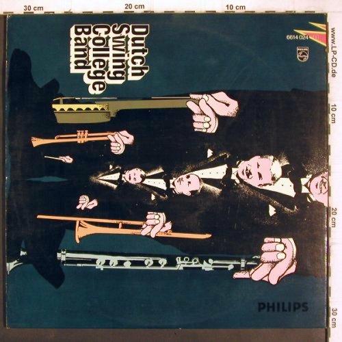 Dutch Swing College Band: DSC Live!-feat.Neva Raphaello,Foc, Philips(6614 024), NL,1955/58, 1970 - 2LP - V1123 - 9,00 Euro