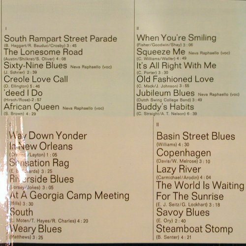 Dutch Swing College Band: DSC Live!-feat.Neva Raphaello,Foc, Philips(6614 024), NL,1955/58, 1970 - 2LP - V1123 - 9,00 Euro