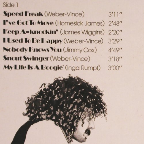 Weber,Vince: Blues'n'Boogie, m-/vg+, EMI (064-32 295), D, 1977 Typ: LP Best.-Nr.: V1392 Preis: 7,50 Euro