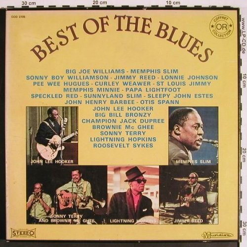V.A.Best Of The Blues: Jimmy Reed... Otis Span, 35 Tr.,Box, Musidisc/Storyville (CCO 2705), F Typ: 3LP Best.-Nr.: V1969 Preis: 9,00 Euro