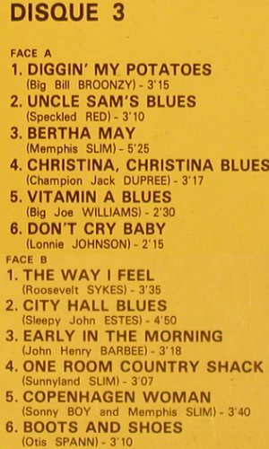V.A.Best Of The Blues: Jimmy Reed... Otis Span, 35 Tr.,Box, Musidisc/Storyville (CCO 2705), F Typ: 3LP Best.-Nr.: V1969 Preis: 9,00 Euro