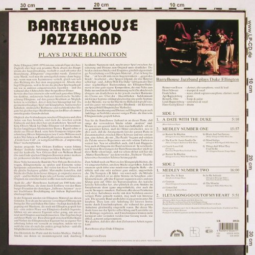 Barrelhouse Jazzband: plays Duke Ellington, LR(40026), D, 1989 - LP - V2117 - 6,00 Euro