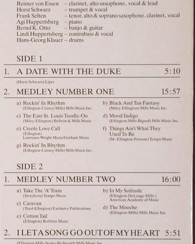 Barrelhouse Jazzband: plays Duke Ellington, LR(40026), D, 1989 - LP - V2117 - 6,00 Euro