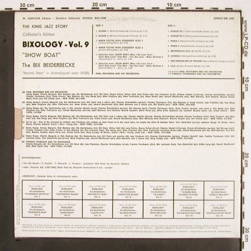 Beiderbecke,Bix: Bixology Vol. 9, Joker(SM 3565), I, 1973 - LP - V2131 - 7,50 Euro