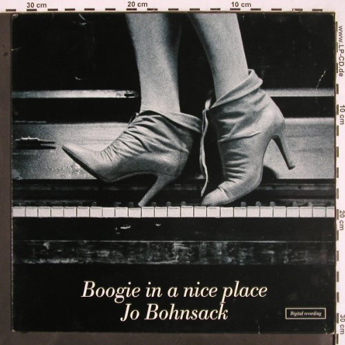 Bohnsack,Jo: Boogie in a nice place, signiert, (Privat Press)(LP 15884), D, 1993 - LP - V2238 - 15,00 Euro