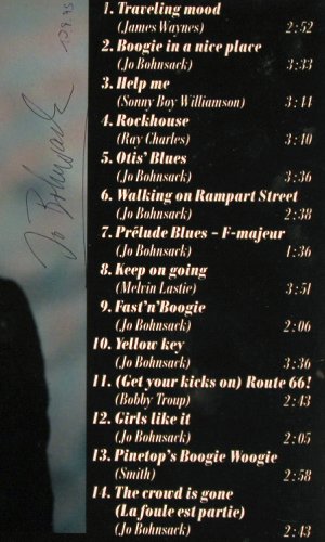 Bohnsack,Jo: Boogie in a nice place, signiert, (Privat Press)(LP 15884), D, 1993 - LP - V2238 - 15,00 Euro