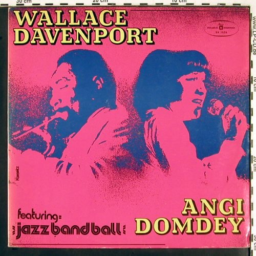 Davenport,Wallace & Angi Domdey: Same,feat. Jazz Band Ball, signiert, Muza(SX 1529), PL, 1977 - LP - V2254 - 7,50 Euro