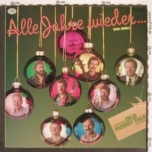 Münster's Old Merry Tale Jazz Band: Alle Jahre wieder..f.Audrey Motaung, Flop (Langnese) (Flop No.7), D, 1986 Typ: 12" Best.-Nr.: V228 Preis: 5,00 Euro