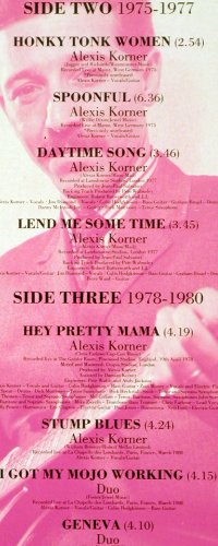Korner,Alexis: and..., 1972-1983, Foc, Collector Series (CCSLP 192), UK, Ri, 1988 Typ: 2LP Best.-Nr.: V3000 Preis: 14,00 Euro