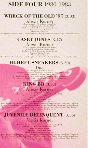 Korner,Alexis: and..., 1972-1983, Foc, Collector Series (CCSLP 192), UK, Ri, 1988 Typ: 2LP Best.-Nr.: V3000 Preis: 14,00 Euro