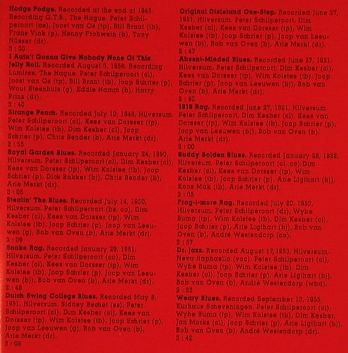 Dutch Swing College Band: The D.S.C.Band Story, Foc, Booklet, Philips(H 72 BG205), D, 1969 - 2LP - V307 - 7,50 Euro