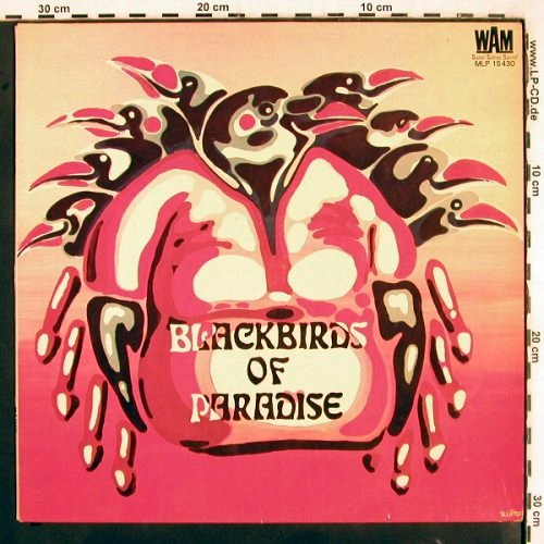 Blackbirds Of Paradise: Same, vg+/m-, WAM (MLP 15 430), D, 1972 Typ: LP Best.-Nr.: V3359 Preis: 7,50 Euro