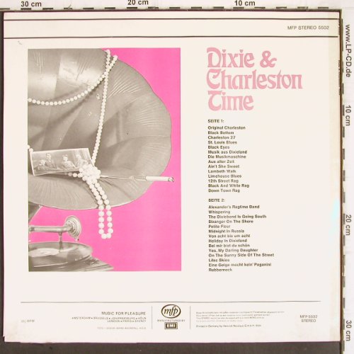 Victory Valley Dixie Collection: Dixie & Charleston Time, MFP (MFP 5502), D Typ: LP Best.-Nr.: V37 Preis: 4,00 Euro