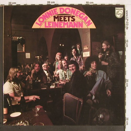 Donegan,Lonnie: Meets Leinemann,Foc(Remter Hamburg), Philips(6305 227), D, 1974 - LP - V565 - 9,00 Euro