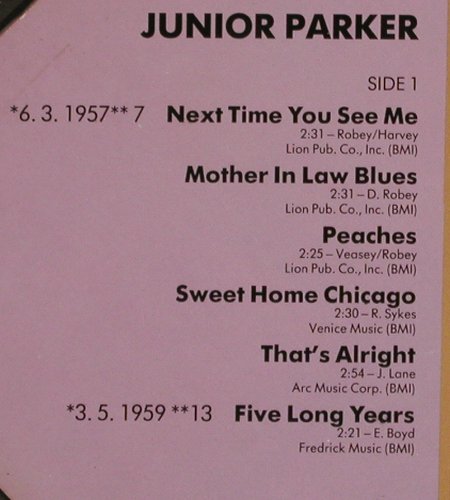 Junior Parker: The Story of Rock and Roll, ABC(25 261 XAT), D, 1977 - LP - V775 - 9,00 Euro