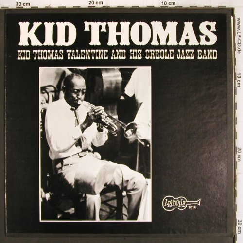 Kid Thomas Valentine & h.Creole J.B: Same, Arhoolie(F 1016), US, Mono,  - LP - V917 - 9,00 Euro