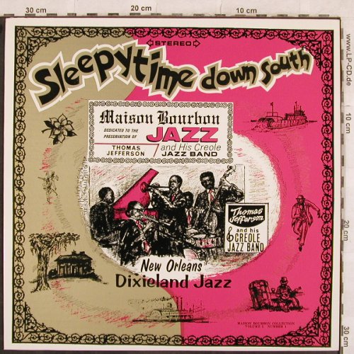Jefferson,Thomas & his Creole J.B.: Sleepytime down south, Maison Bourbon 1(NR5471), US,  - LP - X135 - 7,50 Euro