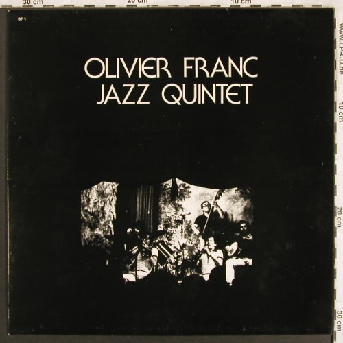 Franc,Oliver - Jazz Quintet: Same, m-/VG+, OF(OF 1), F,  - LP - X3202 - 6,00 Euro