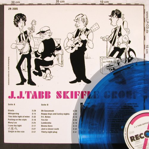 J.J.Tabb Skiffle Band: Same, blue vinyl, Z Record(ZR 2005), D,  - LP - X3858 - 7,50 Euro