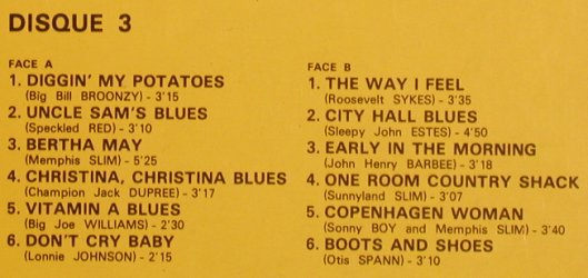 V.A.Best Of The Blues: Jimmy Reed...Otis Span, 35 Tr.,Box, Musidisc/Storyville(CCO 2705), F,  - 3LP - X4430 - 9,00 Euro