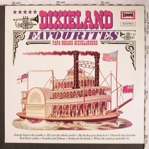 Papa Oscars Dixielanders: Dixieland Favourites, Europa(E 354), D,  - LP - X4506 - 5,00 Euro