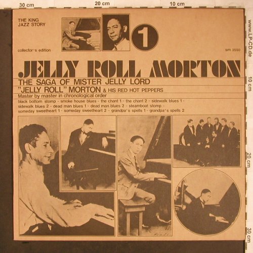 Morton,Jelly Roll: The Saga of Mister Jelly Lord (1), Joker(SM 3550), I, 1973 - LP - X4685 - 5,00 Euro