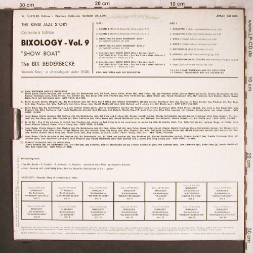 Beiderbecke,Bix: Bixology Vol. 9, Joker(SM 3565), I, 1973 - LP - X4688 - 5,50 Euro