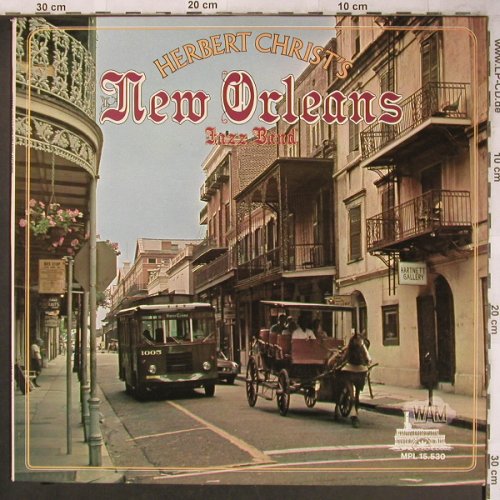 Christ,Herbert: New Orleans Jazz Band,rec.1974, WAM(MPL 15.530), D, 1975 - LP - X4785 - 12,50 Euro