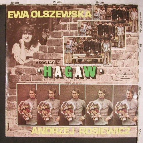 Assoziation Hagaw: Andrzej Rosiewicz, Ewa Olszewska, Muza(SX 1490), PL,  - LP - X4828 - 6,00 Euro