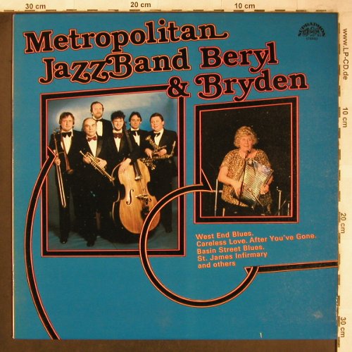Metropolitan Jazz Band: & Beryl Bryden, Supraphon(1115 4248 H), CZ, 1987 - LP - X4848 - 6,00 Euro