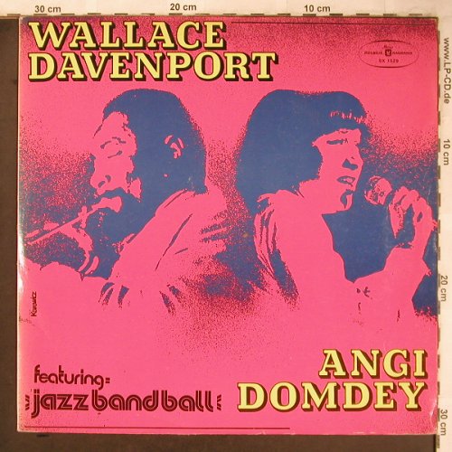 Davenport,Wallace & Angi Domdey: Same,feat. Jazz Band Ball, signiert, Muza(SX 1529), PL, 1977 - LP - X4852 - 7,50 Euro
