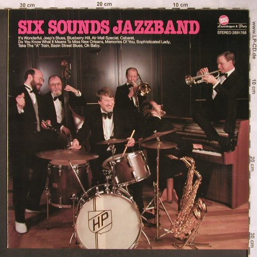 Six Sounds Jazzband: Same, signiert, Levenhagen & Paris (2891 768), D, 1986 Typ: LP Best.-Nr.: X4856 Preis: 7,50 Euro