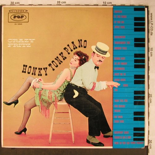 Crazy Fritz: Honky Tonk Piano, POP (Vogue)(ZS 10043), D,  - LP - X5459 - 6,00 Euro