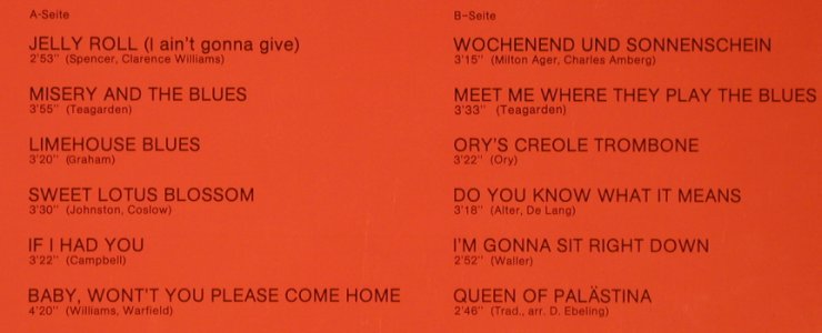 Old Merry Tale Jazzband: Meets Knut Kiesewetter,Foc, Intercord/aamok (28 500-7 U), D, 1972 Typ: LP Best.-Nr.: X5517 Preis: 7,50 Euro