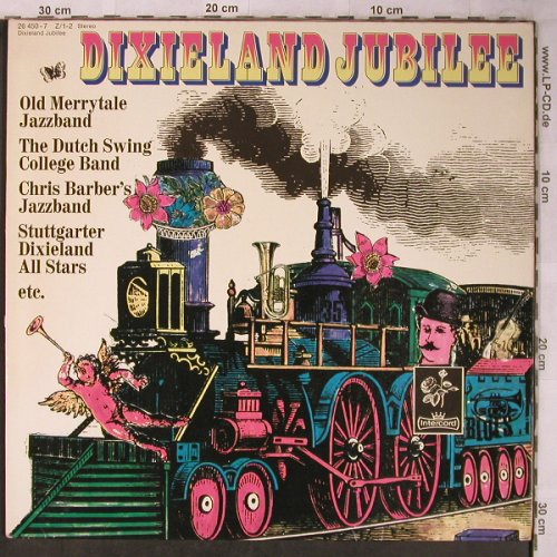 V.A.Dixieland Jubilee: Old Merry Tale...Harlem Ramblers, Intercord (26 450-7 Z /1-2), D, 1974 Typ: 2LP Best.-Nr.: X5522 Preis: 7,50 Euro