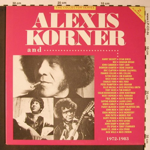 Korner,Alexis: and..., 1972-1983, Foc, Collector Series (CCSLP 192), UK, Ri Typ: 2LP Best.-Nr.: X5947 Preis: 15,00 Euro