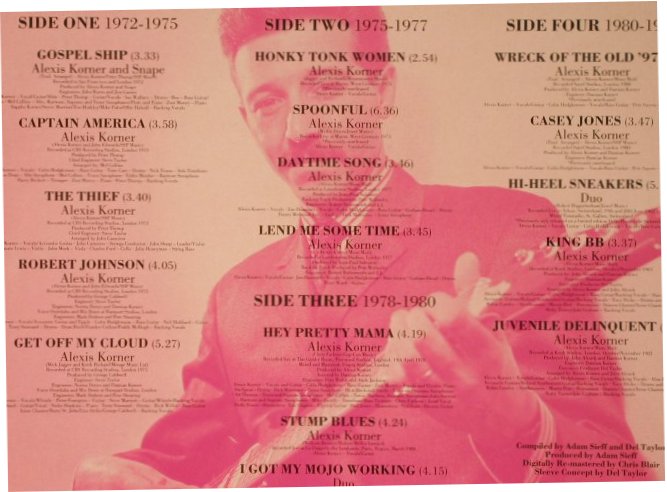 Korner,Alexis: and..., 1972-1983, Foc, Collector Series (CCSLP 192), UK, Ri Typ: 2LP Best.-Nr.: X5947 Preis: 15,00 Euro